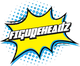 Comic-style explosion with "FIGUREHEADZ" text in bold, white letters.