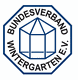 Achteckiges Logo des Bundesverband Wintergarten e.V. mit stilisiertem Wintergarten in der Mitte.