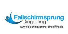 Logo von Fallschirmsprung Dingolfing mit Webseite: www.fallschirmsprung-dingolfing.de