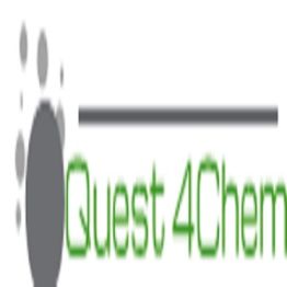 Logo with "Quest 4Chem" and a grey circle with dots on the left.