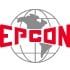 Logo with "EPCON" over a globe.