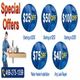 Special plumbing offers with discounts; call 469-275-1359 for more information.