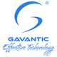 Logotipo azul de Gavantic con texto "Effective Technology" en cursiva.