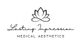 Logo with a lotus flower and text: "Lasting Impression Medical Aesthetics".