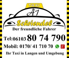 A1 Schriendel Taxi Langen Logo