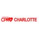 CPR Certification Charlotte logo with a heart and heartbeat design.