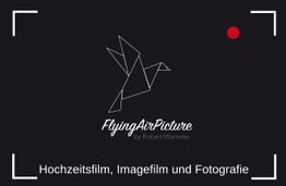Logo von FlyingAirPicture, bietet Hochzeitsfilm, Imagefilm und Fotografie.
