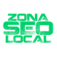 Texto verde que dice "Zona SEO Local" sobre fondo blanco.