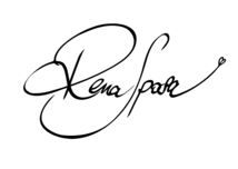 Handschriftliche Signatur mit geschwungenem Schriftzug und kleinem Herz am Ende.