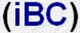 Text mit blauer Schrift: „(iBC)“ auf grauem Hintergrund.