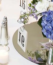 Wunderschöne Tischdekoration