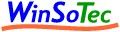 Logo mit Schriftzug "WinSoTec" in Blau, Grün und Rot auf weißem Hintergrund.