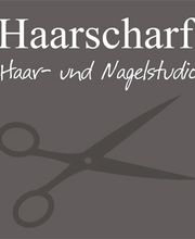 Haarscharf Haar- und Nagelstudio Logo