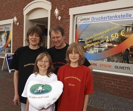Frontseite Druckertankstelle & Printshop