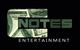 Logo with "NOTES Entertainment" overlaid on a U.S. dollar bill background.