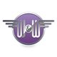 Circular logo with "W & W" and stylized wings in silver on a purple background.
