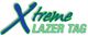 "Logo with blue 'Xtreme' and green 'LAZER TAG' text on a white background."