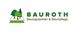 Logo mit Bäumen, Text: BAUROTH, Baumgutachten & Baumpflege.