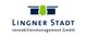 Logo von Lingner Stadt Immobilienmanagement GmbH mit grünem und blauem Symbol.