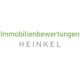 „Immobilienbewertungen HEINKEL“ in grüner und grauer Schrift auf weißem Hintergrund.