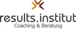Logo des results.institut mit den Worten "Coaching & Beratung" darunter.
