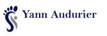Logo avec empreinte et texte "Yann Audurier".