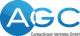 Logo der AGC Contactlinsen Vertriebs GmbH in Blau.