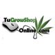 Mouse, hoja de cannabis y texto "TuGrowShopOnline.com".
