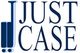 Logo with the text "Just Case" and a suitcase design in the letter J.