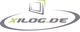 Logo mit dem Text "Xilog.de" in Grün und Grau, umgeben von einem ovalen, grauen Ring.