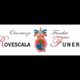 Logo delle Onoranze Funebri Rovescala su sfondo nero con emblema centrale.