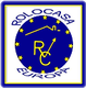 Logo con scritta "ROLOCASA EUROPA" intorno a un cerchio blu con stelle e lettere RC al centro.
