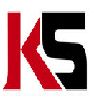 Logo with red "K" and black "S" on a white background.