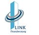 Logo der LINK Finanzberatung mit stilisiertem Gebäude und umlaufenden Pfeilen.