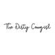 Handwritten text: "The Dirty Cowgirl" in black cursive font on a white background.