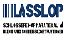 Text: "LASSLOP Schulsozialarbeit an Real- und Gemeinschaftsschulen" in dunkelblauer Schrift.