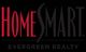 HomeSmart Evergreen Realty logo with "Home" in red and "SMART" in black, on a black background.
