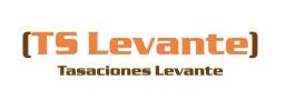 Logo de TS Levante con texto "Tasaciones Levante" en marrón y naranja.