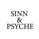 Text "Sinn & Psyche" in schwarzer Schrift auf weißem Hintergrund.
