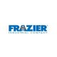 Logo of Frazier Industrial Company with text and a small graphic of a construction worker.