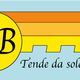 Logo di "RB Tende da sole Trento" con un tondo giallo e una tenda arancione su sfondo celeste.