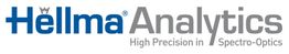 Logo von Hellma Analytics mit dem Slogan „High Precision in Spectro-Optics.“