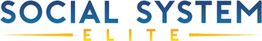 Logo with "SOCIAL SYSTEM ELITE" in blue and yellow text.