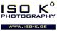 Logo von "ISO K° Photography" mit Website www.iso-k.de.