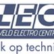 Logo van LEC Leunveld Electro Centrum met de tekst "Kiek op techniek".