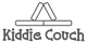 Logo with "Kiddie Couch" text and a stylized cushion and triangle above.