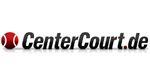Logo von CenterCourt.de mit Tennisball-Grafik.