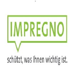 Text: "IMPEGNO" in Grün, darunter "schützt, was Ihnen wichtig ist." in Schwarz.