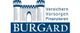 Logo mit Burg und Text: "Versichern Vorsorgen Finanzieren BURGARD".