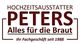 Hochzeitsausstatter Peters, Alles für die Braut, Ihr Fachgeschäft seit 1988.
